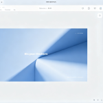 Canva editor interface showing a design in progress with the template sidebar, toolbar, and canvas visible.